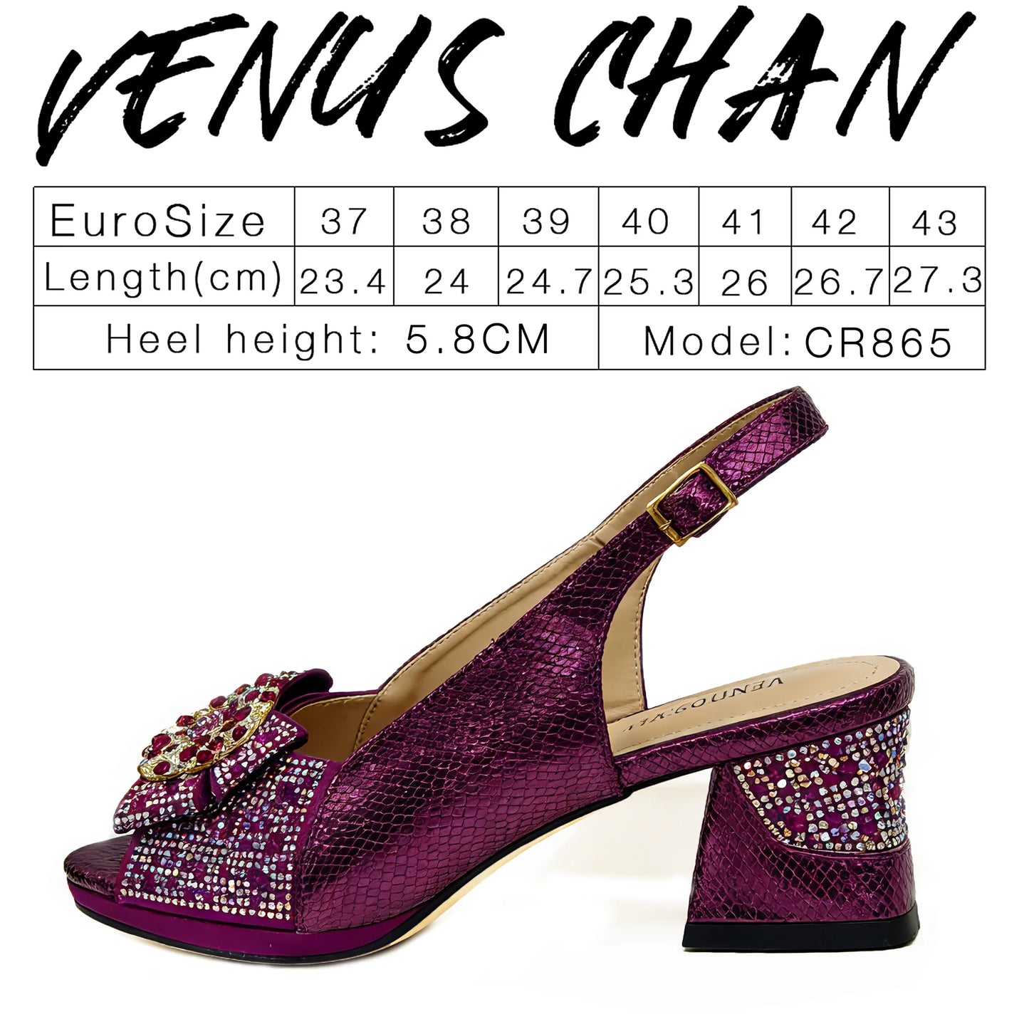2026 Women Elegant Orange High Heel Shoe and Matching Bag Set with Rhinestone Accents Stylish Peep Toe Design for Party