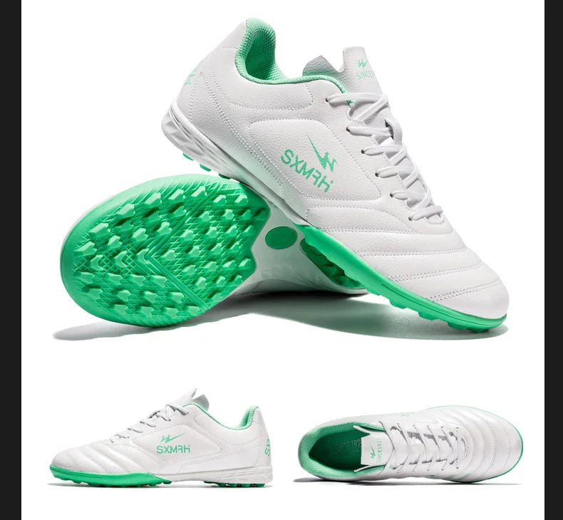 Double Star TF Turf Studs Football Shoes 33-45 Size Breathable Non-slip Outdoor Lawn Youth Professional Soccer Cleats