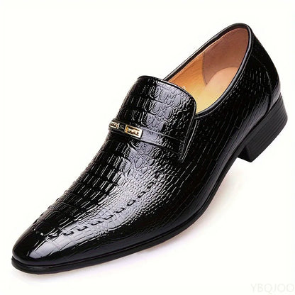 2025 Large Size Fashionable Men's Office Formal Shoes Low Cut Daily Comfortable Pointed Multifunctional Men's Wedding Shoes