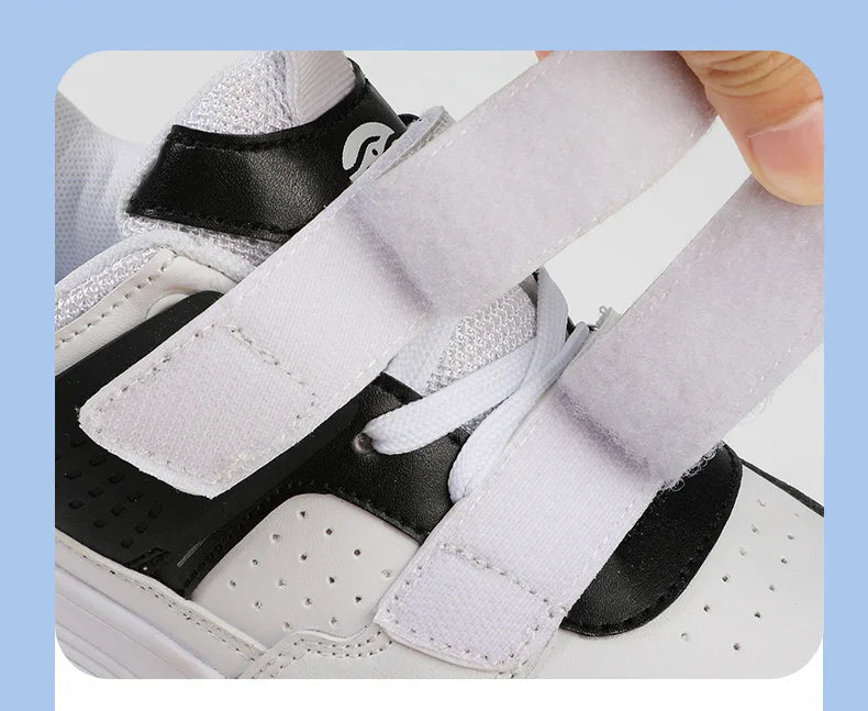 Autumn 2025 Kids Walking Shoes Detachable Double Wheel Roller Skates Boy Leather Student Shoe Four Wheeled Children Shoes Girl