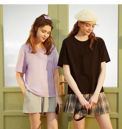 Funny Fets Luck Printed T-shirt Men Women 2026 Summer Pure Cotton T Shirts Short Sleeve Tops T-shirt for Men Women Cotton Tops