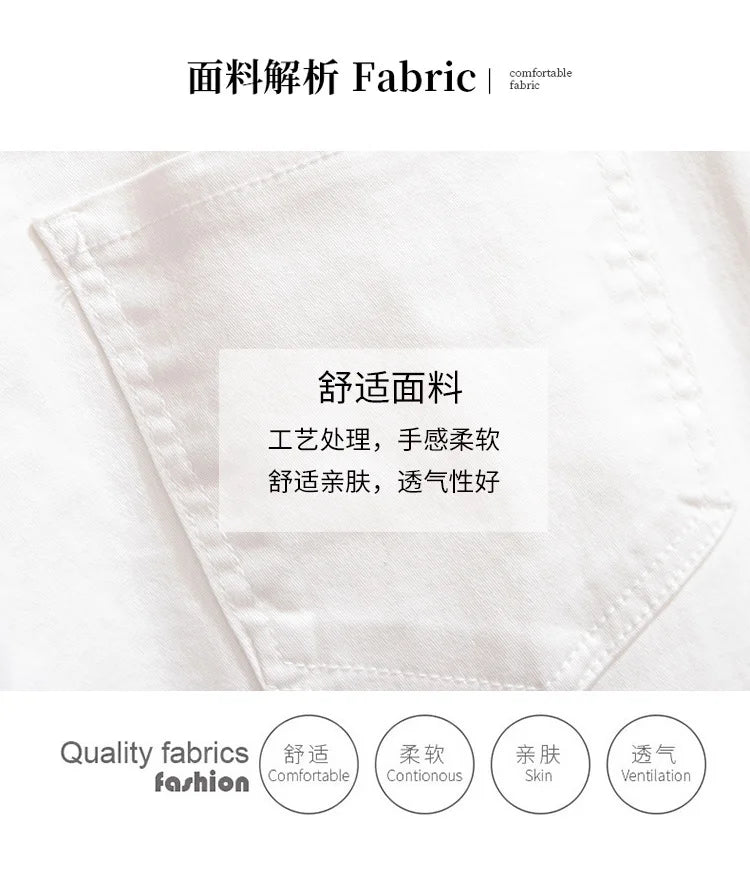 150Kg Plus Size Women's Five-Point Denim Shorts Hip 150 Summer High-Waist Loose Wide Leg Pants Blue Black 5XL 6XL 7XL 8XL 9XL