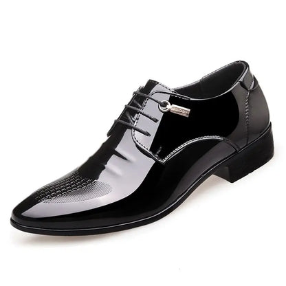 Brown Business Social Shoe Male Black Men's Formal Shoes Party Leather Casual Suit 2025 Trend Elegant and Classic Official New