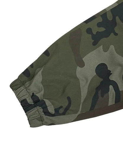Men's Cargo Pants Multi-Pockets Camouflage Trousers Autumn Lightweight Casual Sweatpants Outdoor Work Hiking Legged Pants Male