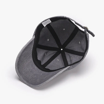 Embroidery Pigeon Design Spring vintage Baseball caps Men Women Water Washed Sunscreen Sun Hat Sports Fishing Sunshade Dad Hat