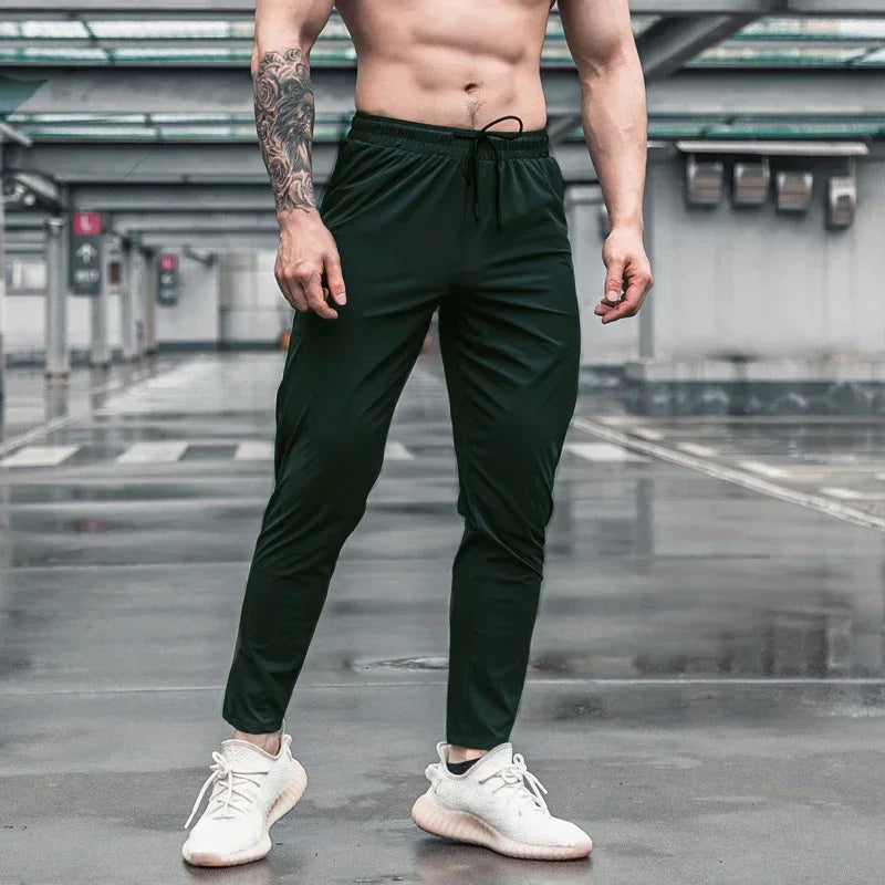 High Quality Men Running Fitness Sweatpants Male Casual Outdoor Training Sport Long Pants Jogging Workout Trousers Bodybuilding