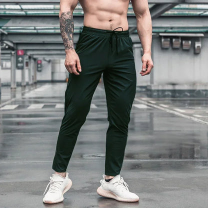 High Quality Men Running Fitness Sweatpants Male Casual Outdoor Training Sport Long Pants Jogging Workout Trousers Bodybuilding