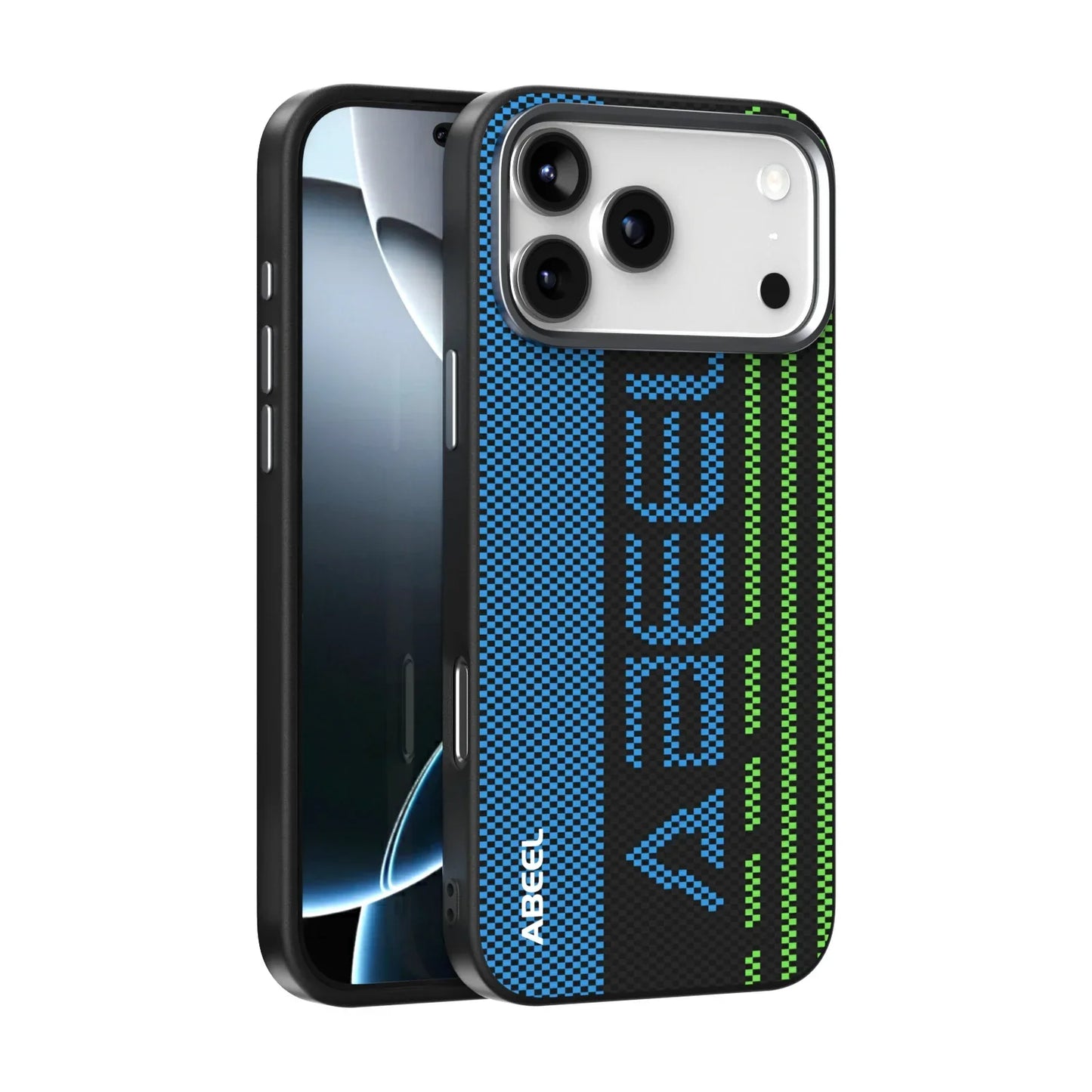 Carbon Fiber Hard Phone Case For iPhone 17 Air 16 15 14 13 Plus Pro Max Aluminium Alloy Camera Protective Magnetic Cover