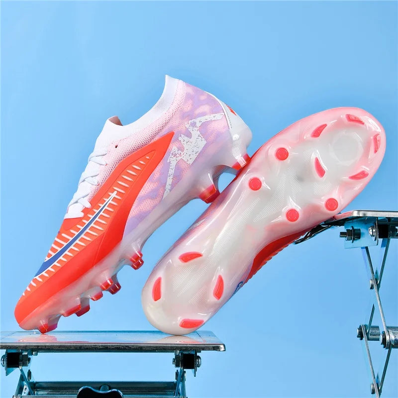 New Men Football Boots Training Breathable Soccer Shoes Wholesale Unisex Professional Ultralight Indoor Futsal Drop Shipping