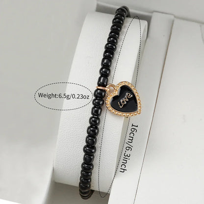 3PCS/Set Fashion Rhinestone Women's Watch Casual Leather Band Analog Quartz Watches Bracelets Set