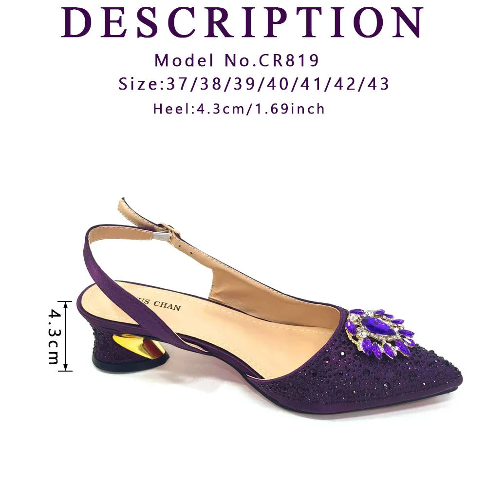 Italian Hollow Design Women Shoes Matching Bag in Champagne Color Mature African Ladies Comfortable Sandals for Party
