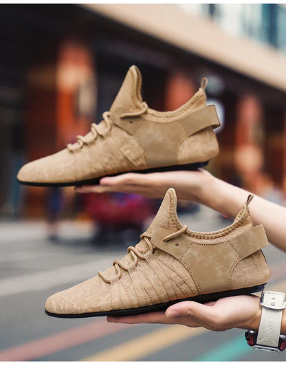 Mesh Loafers Men Driving Moccasins Thin Bottom Flats Walking Shoes Breathable Non Slip Casual Loafers Summer Mens Shoes