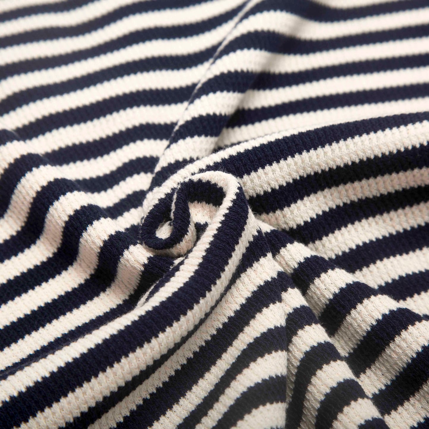 Women's T-shirt New Knitted Simple Stripe V-neck Women's Top