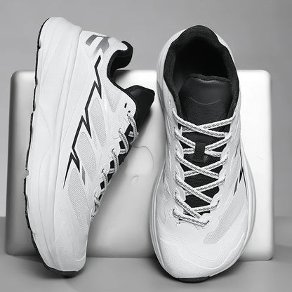 Wide Toe Men Running Sneakers Minimalist Barefoot Shoes Lightweight Breathable Zero Soles Outdoor Man Casual Walking Sport Shoes