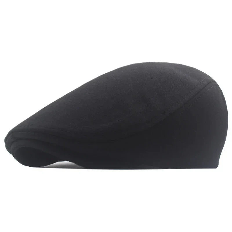 Men Hats For Male Retro Berets Seasons Casual Flat Cap Fashion Dad Hats Unisex Bonnet Gorros Hombre Retro Artist Hat