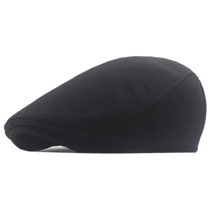 Men Hats For Male Retro Berets Seasons Casual Flat Cap Fashion Dad Hats Unisex Bonnet Gorros Hombre Retro Artist Hat