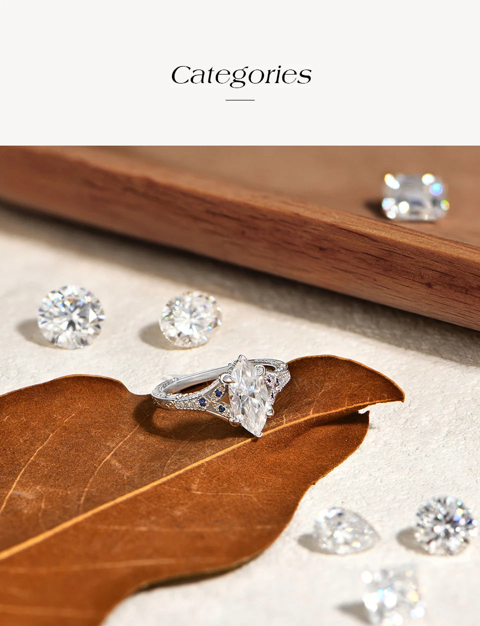Marquise Cut 2ct Moissanite Ring With Lab Sapphire Women's Ring 925 Sterling Silver Luxury Wedding Jewelry Customizable