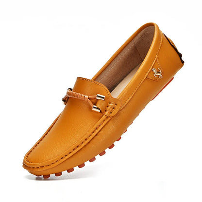 White Loafers for Men Size 48 Slip on Shoes Driving Flats Casual Moccasins for Men Comfy Male Loafers
