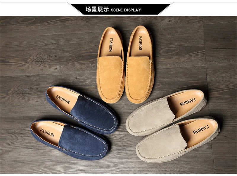 Leather Man Loafers Luxury 2022 Casual Shoes For Men Boat Shoes Handmade Men Slipon Driving Shoes Male Moccasins Zapatos