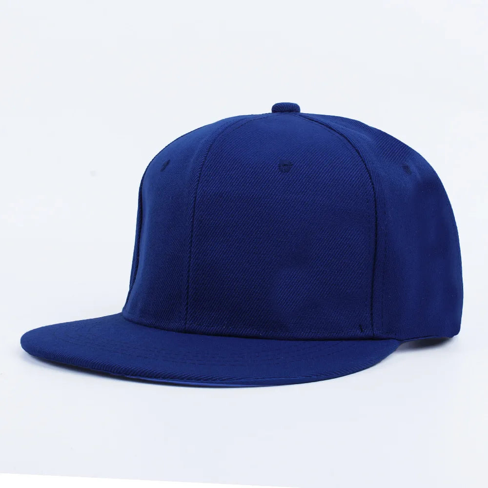 Unisex Cap Acrylic Plain Snapback Hat Adult Hip Hop Baseball Caps for Men