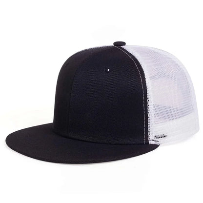 Fashion Men Baseball Cap Blank Mesh Camouflage Solid Color Hip Hop Hat Outdoor Sports Visor Snapback Hats Trucker Caps