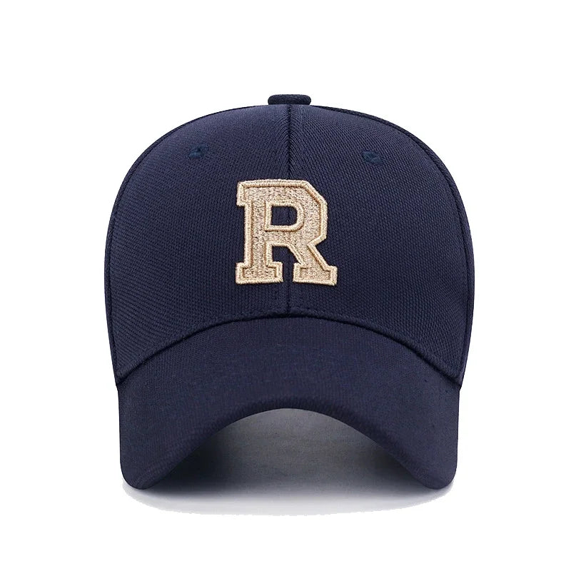 Gold Thread 3D Embroidery Adjustable Elastic Pineapple Cloth Baseball Cap Trucker Hats
