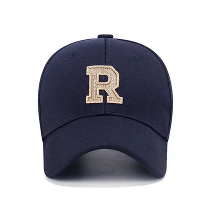 Gold Thread 3D Embroidery Adjustable Elastic Pineapple Cloth Baseball Cap Trucker Hats