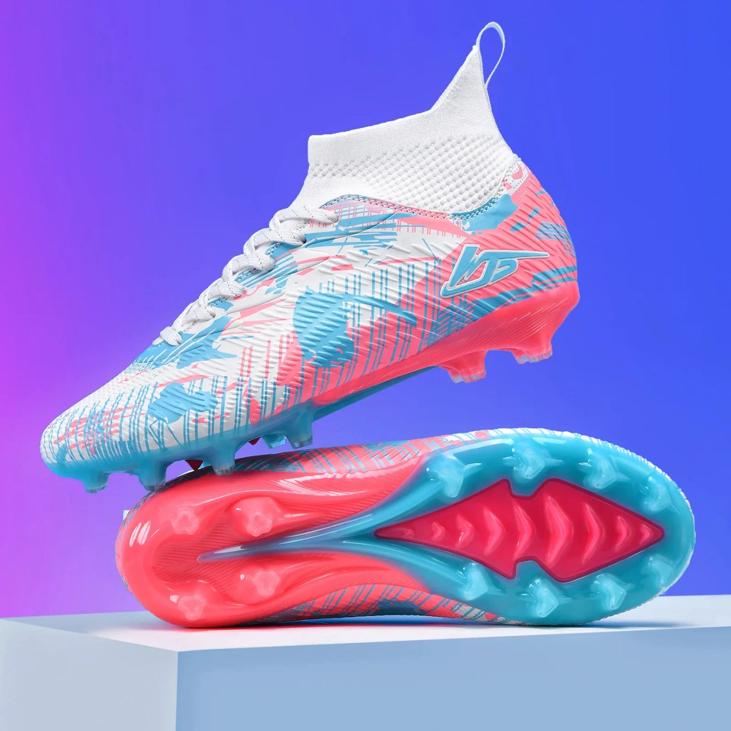 Men Soccer Shoes TF/FG Sneaker Boy Comfortable Society Original Resistant Top Quality Football Shoes Long Spikes Football Boots