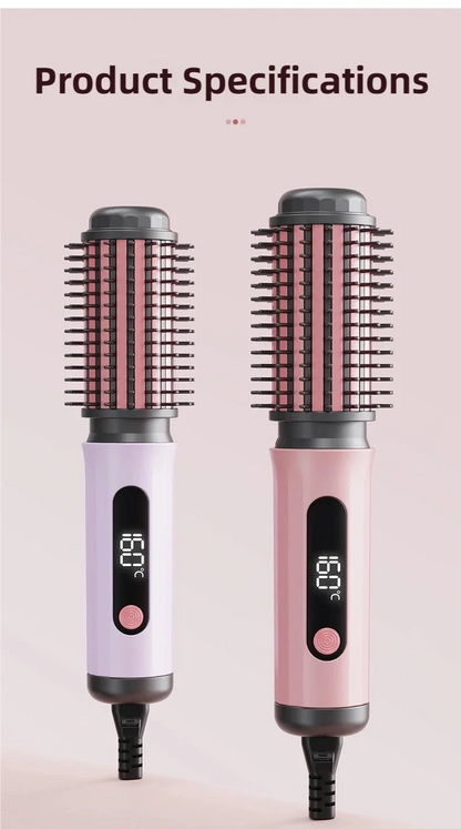 New Automatic Volumizing Hot Air Brush Professional Styling Tool Multifunctional Heated Curling and Straightening Comb