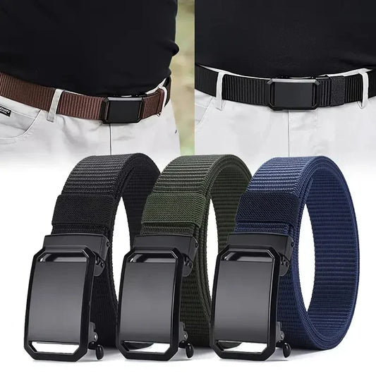 Men‘s Belt Nylon Breathable Belts for Men Outdoor Equipment Belt Cowboy Canvas Designer Belt Tactical Belt