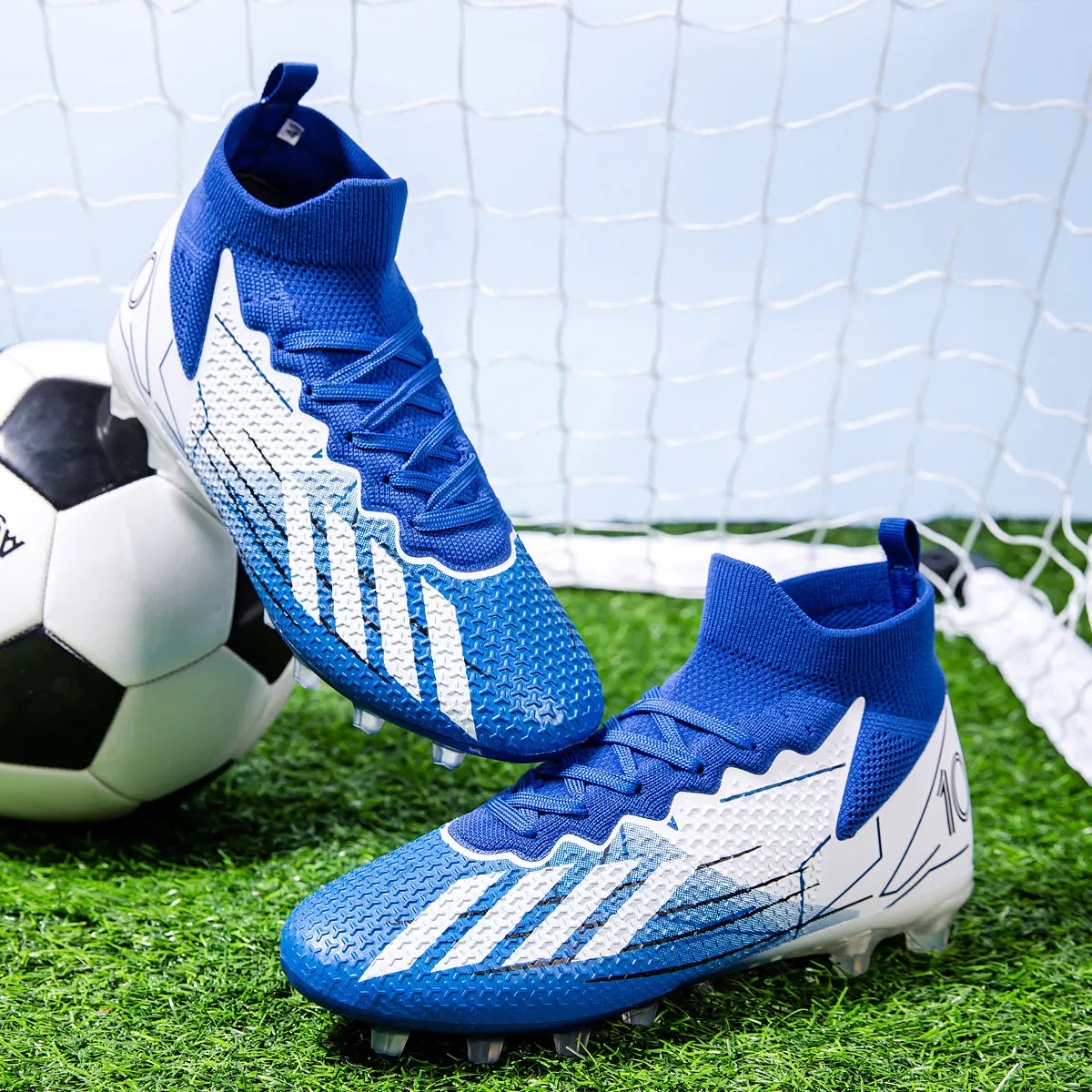 New summer anti-skid and wear-resistant long stud football shoes for men and women, for outdoor training