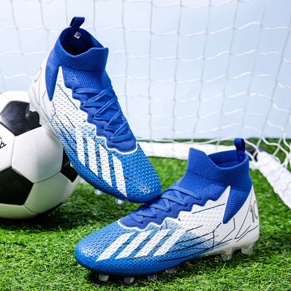 New summer anti-skid and wear-resistant long stud football shoes for men and women, for outdoor training