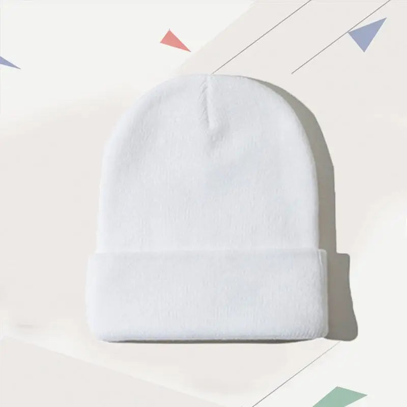 Custom Logo Autumn Winter Warm Beanie DIY Personalized Embroidered Design Knitted Hat Team Customize Stocking Skull Balaclava