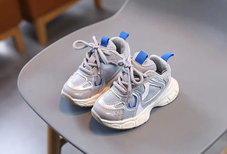 Children's Sports Casual Shoes for Boys and Girls Breathable Mesh Running Shoes Kids Basketball Shoes Lightweight Comfortable