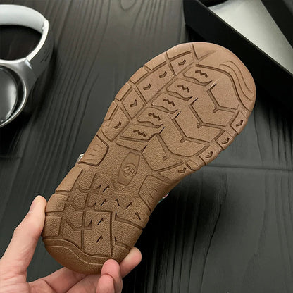 Summer Children Sandals Boys Girls Breathable Hollow Beach Shoes Baby Cute Print Sport Sandals