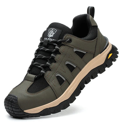 Lightweight Men Safety Botas Men Work Safety Shoes Anti-puncture Steel Toe Cap Non Slip Work Sneakers Male Tactical Boots