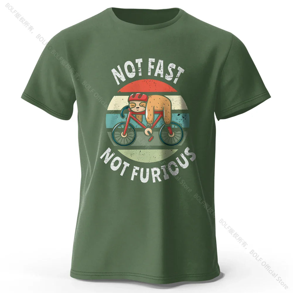 Men's Timeless Funny Printed Classic 100% Cotton T-Shirt, Ultra Soft Round Neck Short Sleeve Tee for Casual & Home Wear
