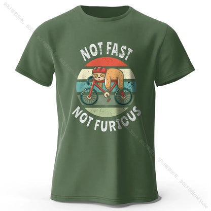 Men's Timeless Funny Printed Classic 100% Cotton T-Shirt, Ultra Soft Round Neck Short Sleeve Tee for Casual & Home Wear