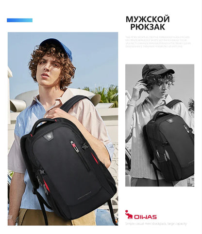 Laptop Backpacks 15.6 Inch School Bags Waterproof Nylon 29L Casual Shoulder Bagpack Travel Teenage Men's Backpack Mochila