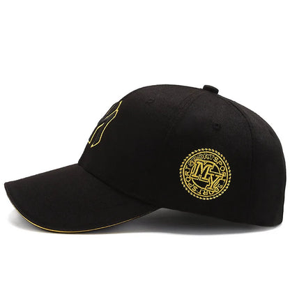 Fashion Korean Letter MY Baseball Cap 3D Embroidery Dad Hat Men