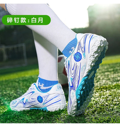 Men's football shoes with long studs for men, women, children, boys, teenagers, sports sneakers, outdoor training shoes
