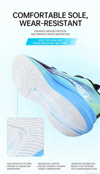 Kids Sneakers Breathable Student Boys Basketball Sports Shoes for Children Outdoor Training Trendy Tennis Size 28-39