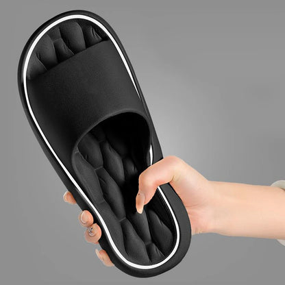Fashion Summer Cartoon Home Shoes Non-slip Soft Slides Lithe Comfort Sandals Men Women Couple Slippers Trendy Slippers