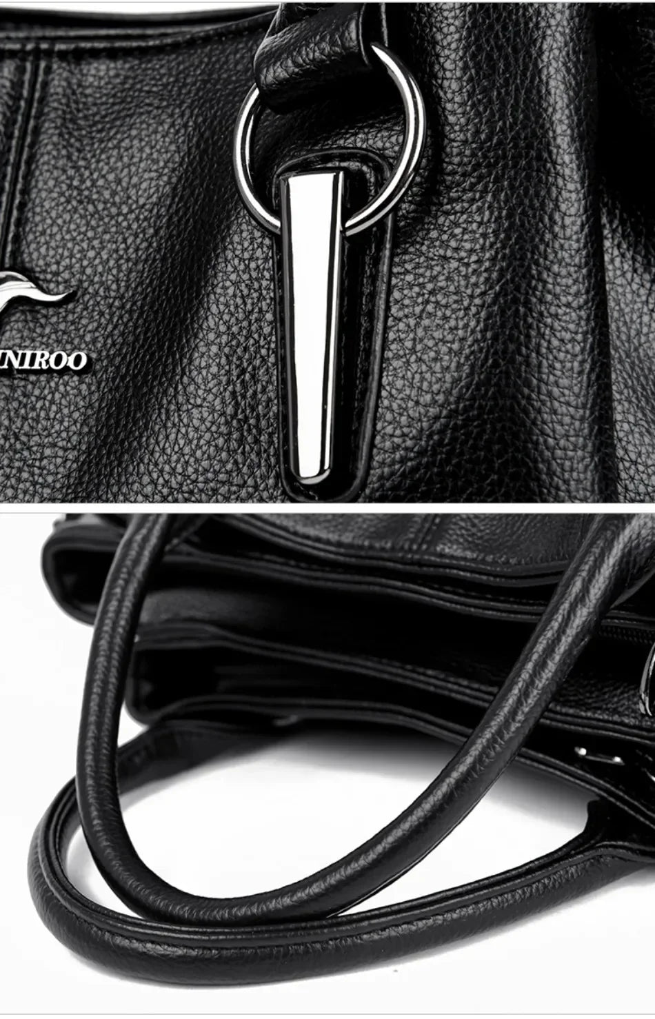 Genuine Fashion 3 Layers Luxury Handbags Women Bags Designer HIgh Quality Leather Crossbody Bags for Women 2024 Shoulder Bag