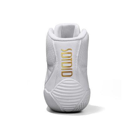 Professional Wrestling Boots Men's Lightweight Fighting Boxing Shoes High Quality Mesh Breathable Boxing Sneakers Big Size 40-50