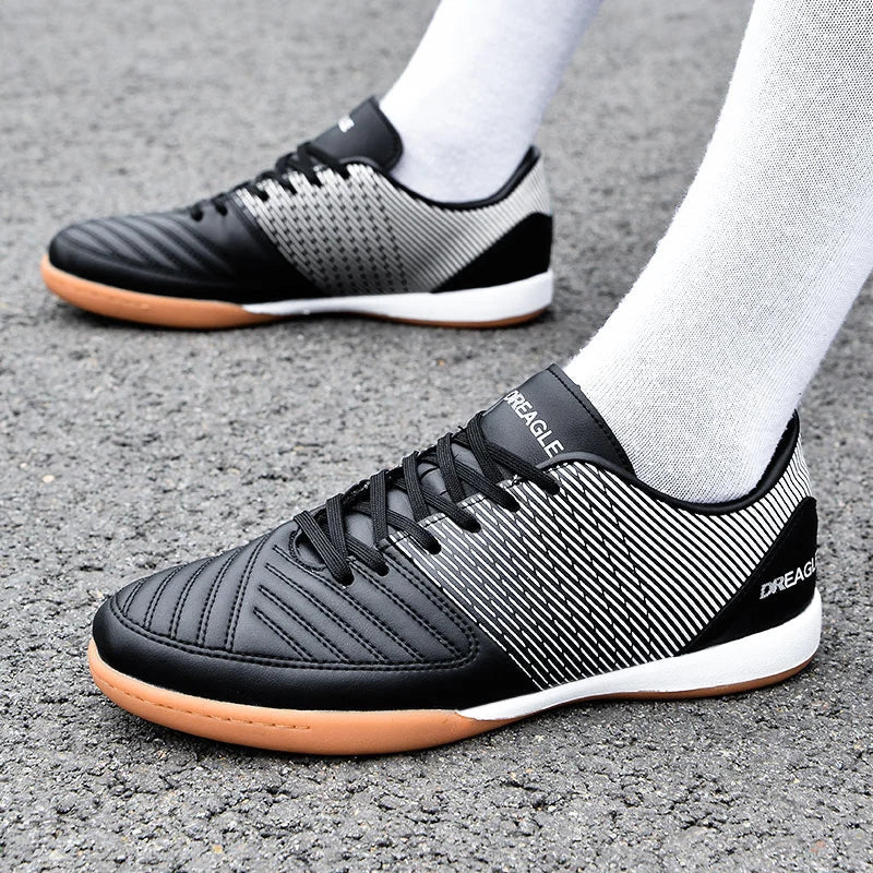 Stylish And Comfortable Adult Training Match Sports Football Shoes Outdoor Indoor Grass Sports Shoes For Youth Students 35-47#