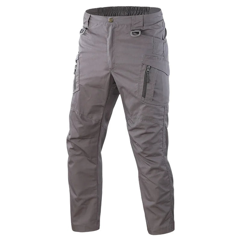 Outdoor Tactical Pants Casual Waterproof Cargo Pant Men New Training Trousers Wear-Resistant Multi Bag Casual Man Pant New