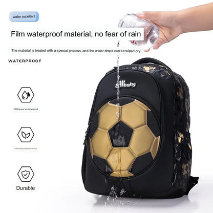 Football backpack for children schoolbag anime backpack travel school bags for teenage boy mochila escolar infantil menino