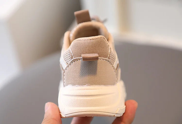 Children's Sneakers Spring Autumn Mesh Breathable School Running Sports Shoes for Boy Girl Causal Fashion Kids Basketball Shoes
