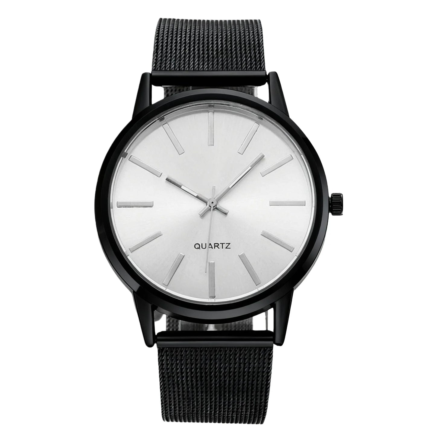 Fashion Women Watches Luxury Metal Analog Quartz Wristwatch Sliver Mesh Belt Simple Elegant Ladies Watch Relogio Feminino